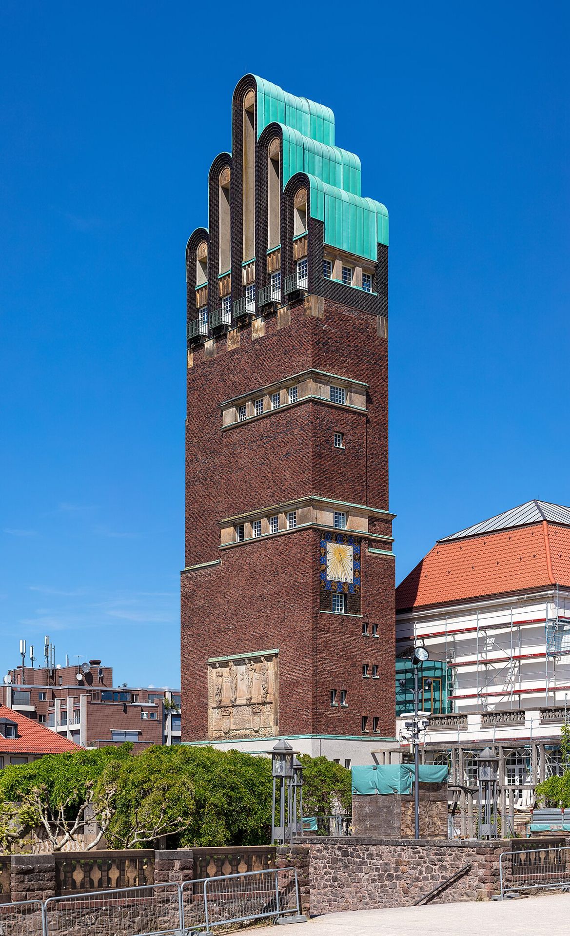 Hochzeitsturm auf der Mathildenhöhe in Darmstadt